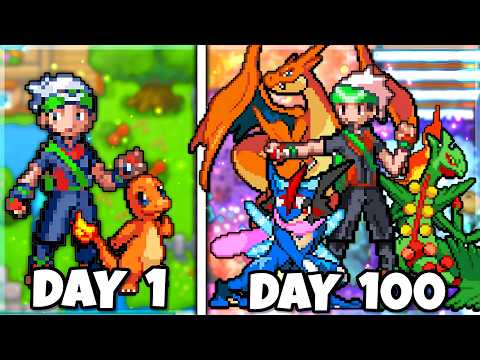 I Played Pokemon Lost Artifact For 100 Days| Pokemon 100 DAYS