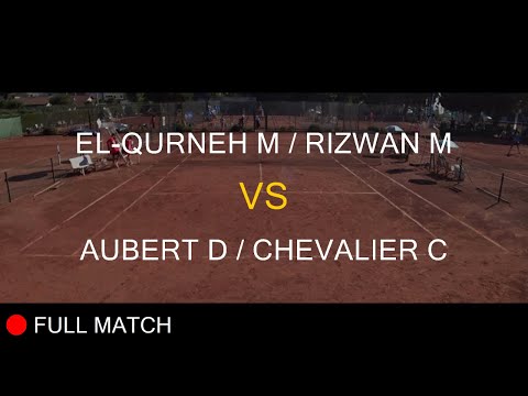EL-QURNEH M (JOR) / RIZWAN M (PAK) VS AUBERT D (FRA) / CHEVALIER C (FRA) - La Balle Mimosa 2022