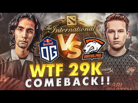 OG vs VP - BEST GAME OF THE DAY !! WTF CRAZY 29k COMEBACK ON TI10 - The International 10 Dota 2
