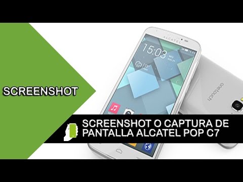 Alcatel POP C7 ✔️ Screenshot O Captura De Pantalla📲#OrientadorMovil