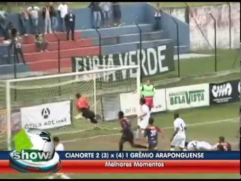 Melhores Momentos: Cianorte x Grêmio Araponguense