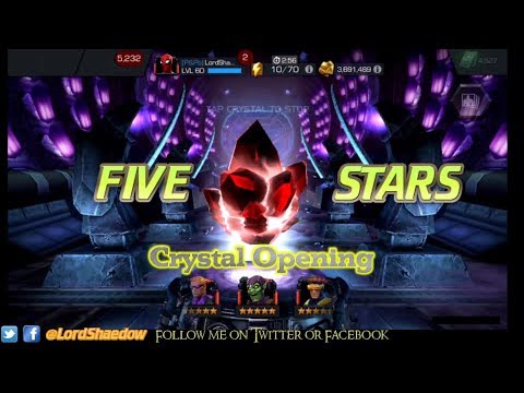 MCOC  - A Double Five Star Crystal Opening