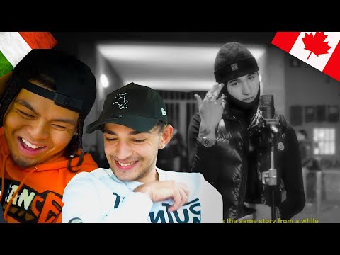CANADIANS REACT TO ITALIAN TRAP - RONDO - SHOW NO LOVE ( PROD. NKO)