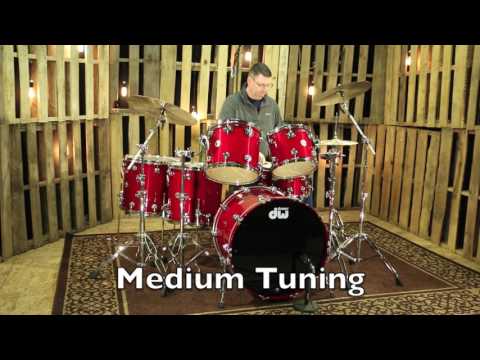 DW Collectors Shell Pack, Matador Red, 8x14 & 24-12-14-16-18