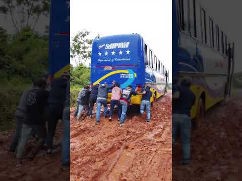 SAN MATÍAS - NOS ENVIAN IMÁGENES DEL MAL ESTADO DE LA CARRETERA