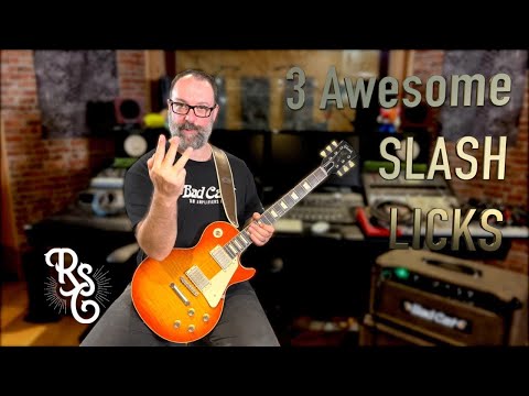 3 Awesome Slash Licks