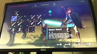 How to get the upgraded master sword with no dlc pack!🤯🤯