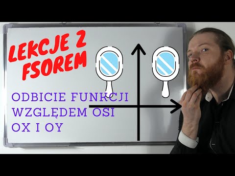 Odbicie funkcji względem osi OX I OY układu współrzędnych LEKCJE Z FOSREM