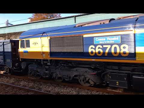 GBRf..CARDIFF DOCKS - AVONMOUTH FLYASH AT NEWPORT. 18/10/2022.