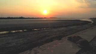 Dry Season Sunset - Vientiane, Laos