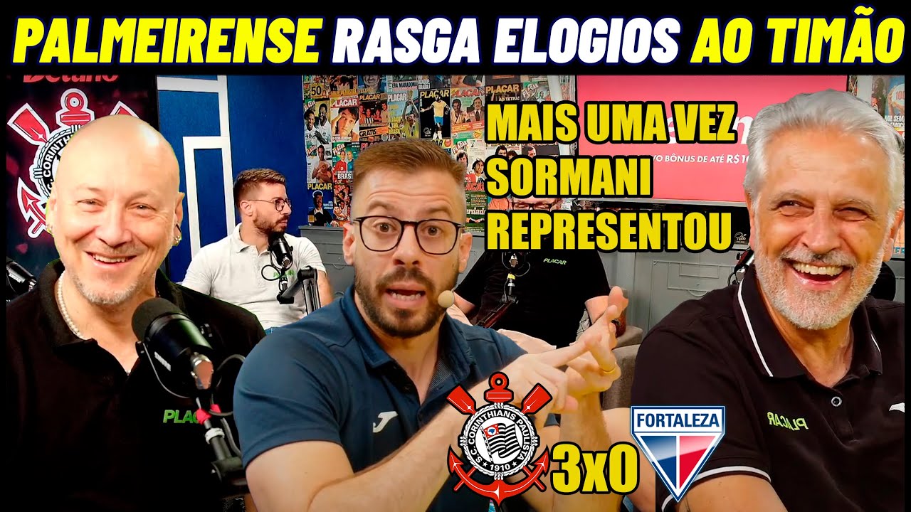 PALMEIRENSE SE RENDE DE VEZ PRO CORINTHIANS ! CORINTHIANS 3X0 FORTALEZA