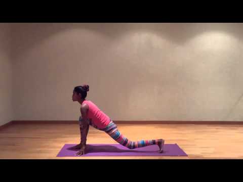 Hatha sun salutation