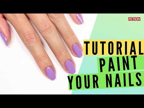 Tutorial Mudah Cara Warnakan Kuku / Paint Your Nails Easily at Home