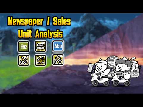 Newspaper Cat / Sales Cat Analysis - The Battle Cats (Version 15.2)