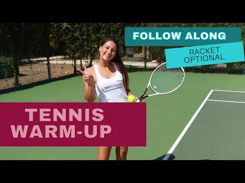 The Best Tennis Warm-Up! Racket Optional / Easy- 8 Minutes