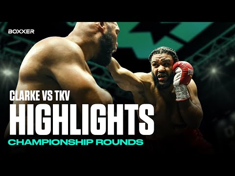 FIREWORKS FOR THE TITLE | CHAMPIONSHIP ROUNDS | Frazer Clarke V Jeamie TKV