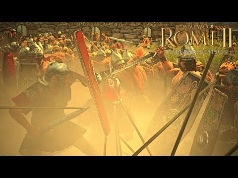 ROME RISKS ALL FOR VICTORY! - Rome 2 Total War Multiplayer Battle