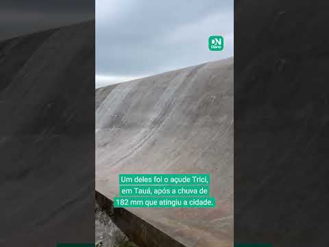 Mais três açudes sangram no Ceará; total em 2026 chega a seis