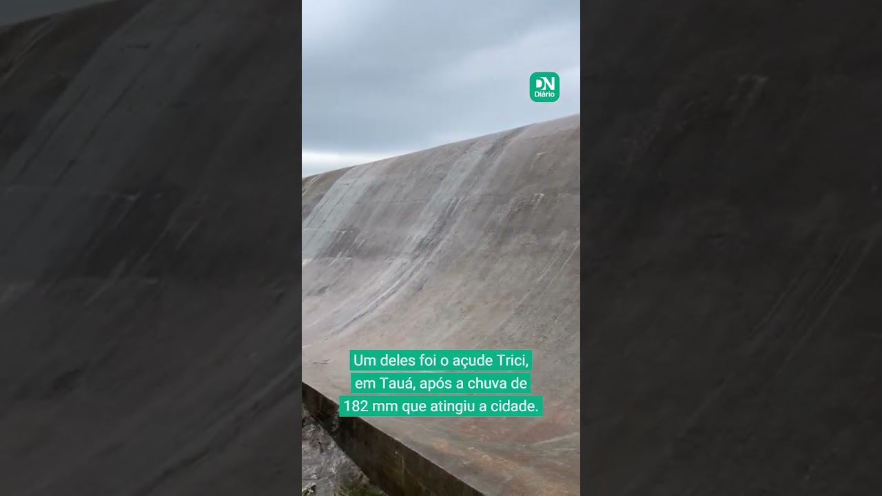 Imagem da notícia Mais três açudes sangram no Ceará; total em 2026 chega a seis