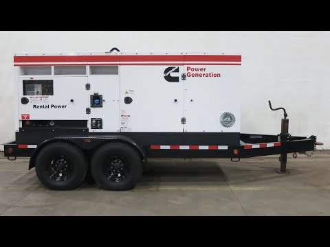 2014 Cummins C200D2RE 200 kW rental grade diesel generator EPA Tier 4F engine 924 Hrs -  CSDG # 3228