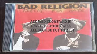 Bad Religion - Watch it Die lyrics