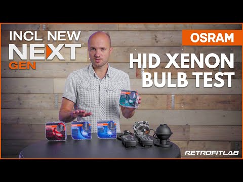Which Osram HID bulb is the brightest? NEW CBN? HID Xenon bulb test with old CBI, XNL and CBB line.