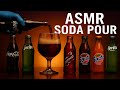 ASMR Soda Pouring Coca Cola Sprite Sting Mountain Dew Fanta Sprite Mint Relaxing Sounds