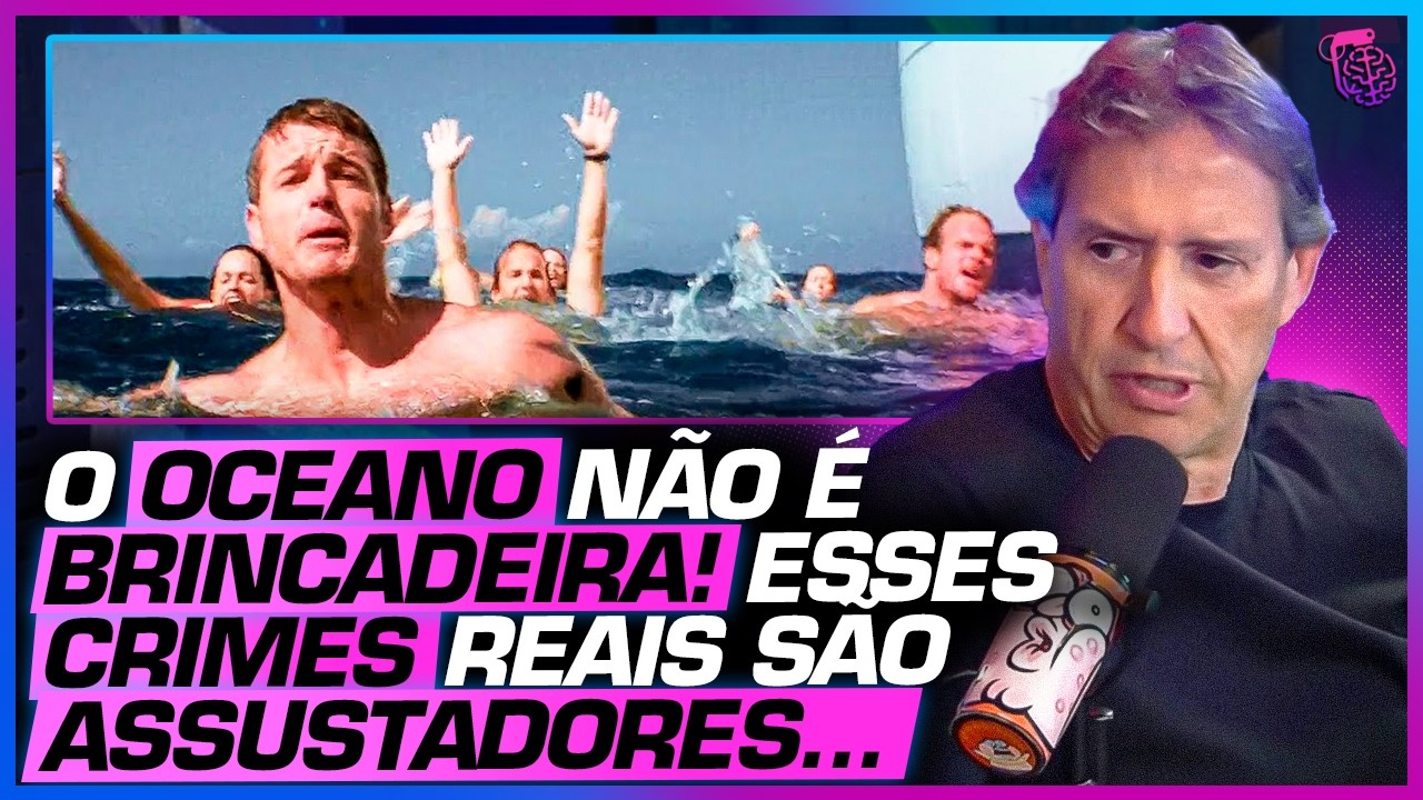 JORGE DE SOUZA conta CRIMES REAIS que aconteceram em ALTO MAR!