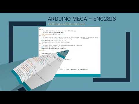Arduino Mega + enc28j6 Ethernet Adapter