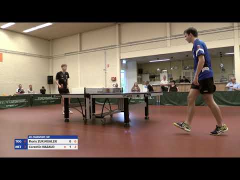 AFS Transport Cup 2021: Floris zur Muhlen vs Corentin Mazaud