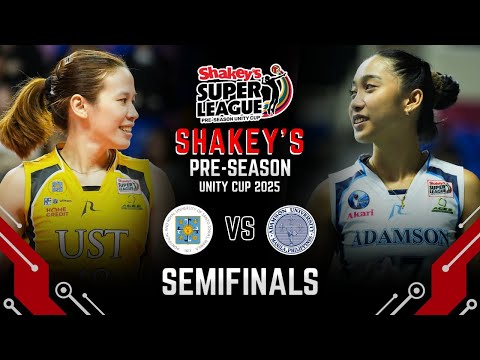 UST VS. ADAMSON SEMIFINALS | Full Game Highlights | Shakey's Super League Pre-season Unity Cup 2025