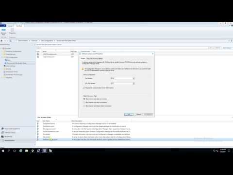 SCCM Current brach 1610 - Install and configure SCCM Software update point