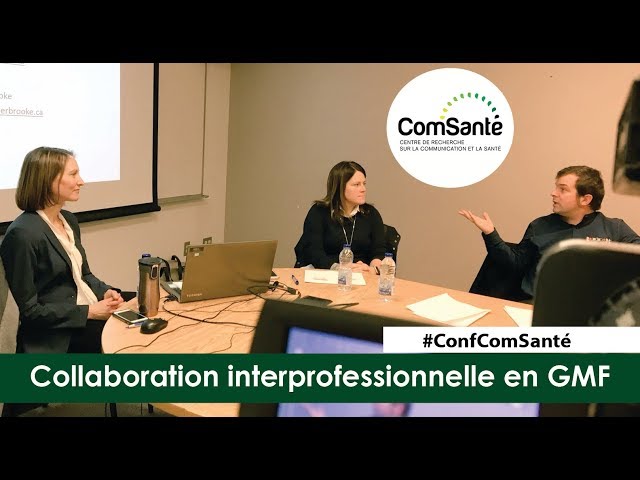 Conférence: «Collaboration interprofessionnelle dans les GMF estriens» par Stéphanie Fox et Isabelle Gaboury