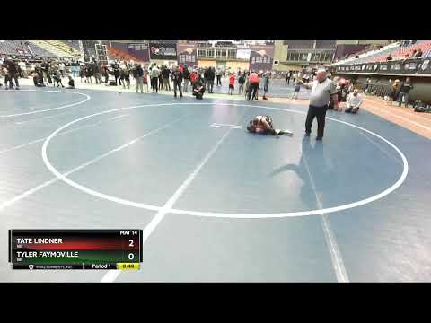 93 Lbs Cons. Round 3 - Tyler Faymoville, WI Vs Tate Lindner, WI 96f0