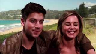 Interview with Lincoln Younes and Jessica Grace Smith video