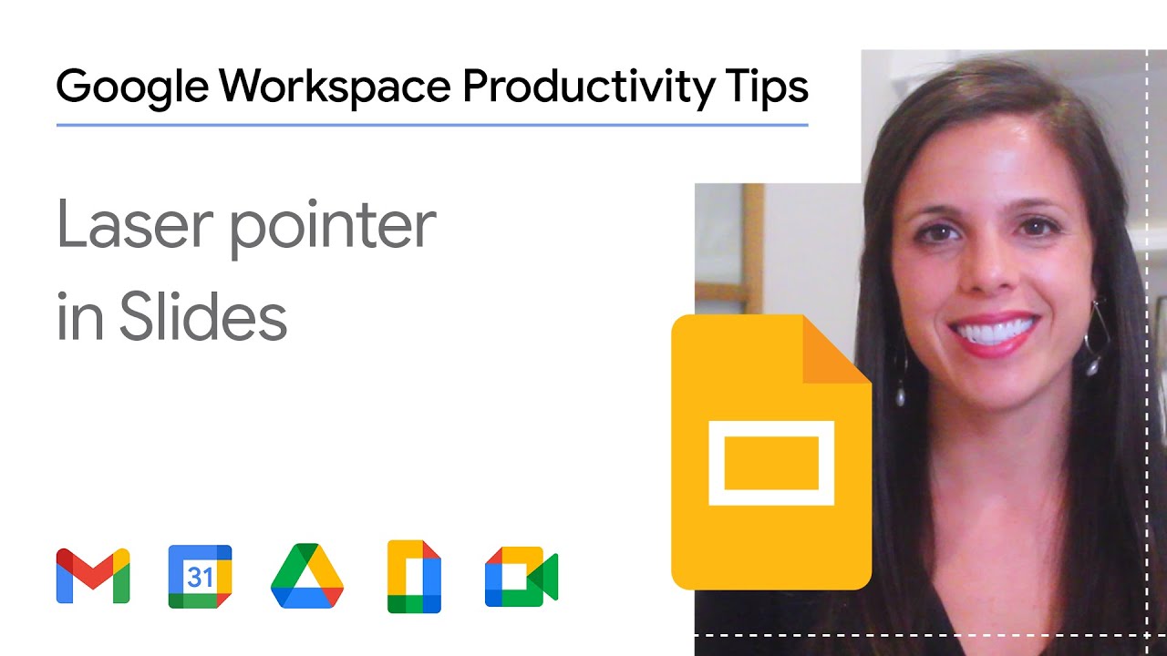 Have you given a presentation and wanted to highlight a specific point for your audience? In this episode of Google Workspace Productivity Tips, we show you how to use the laser pointer feature in Google Slides in one easy step!
