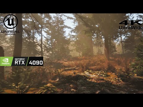[4K] RTX 4090 Virtual Forest Walk - Unreal Engine 5 Ultra Realistic Forest Demo Reallife Graphics?
