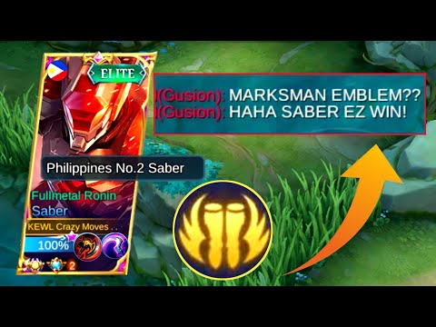 SABER VS TOP GLOBAL GUSION SUPER FAST HAND ( WHO WILL WIN) -MLBB