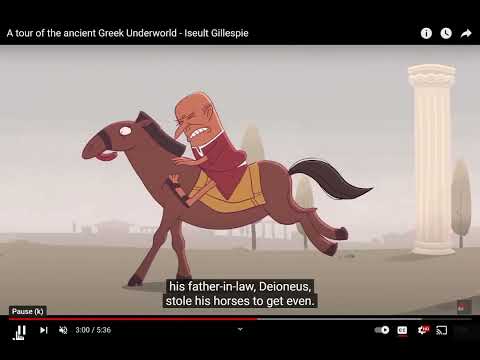 A tour of the ancient greek underworld