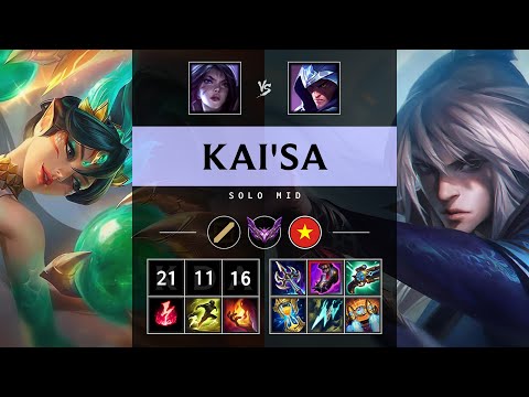 Kai'Sa Mid vs Talon - VN Master Patch 25.12