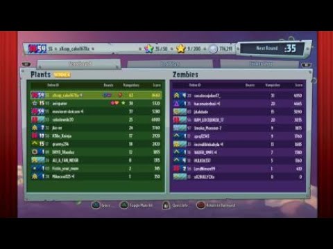 pvzgw2 63 kills electro pea 4th point