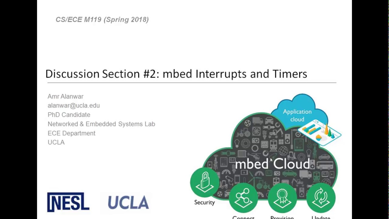 mbed Interrupts and Timers