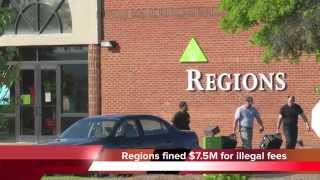 Regions Bank charges illegal overdraft fees