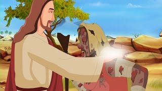 Bible stories for kids - Jesus heals the Leper ( English Cartoon Animation )