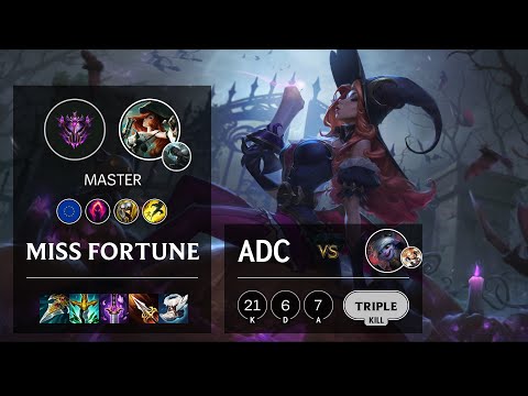 Miss Fortune ADC vs Tristana - EUW Master Patch 11.10