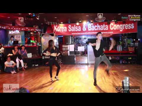 Jeio & Tere performance@ 2014 Korea salsa & Bachata congress Crazy Big Party 클럽 보니따