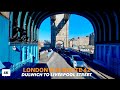 London Bus Route 42 A Sunny Winter Journey From Dulwich To Liverpool Street