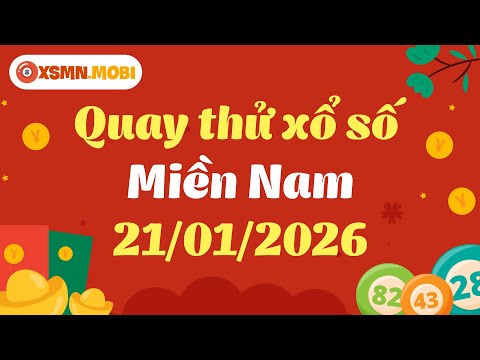Simulated draw for XSMN 21/01/2026 - Simulated draw for the Southern Vietnam lottery on Wednesday...