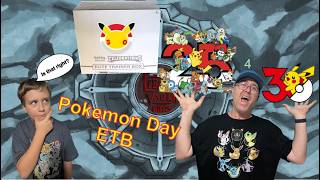 30th Pokemon Anniversary Celebrations ETB 25th for 30th while we wait Happy Pokemon Day #pokemon