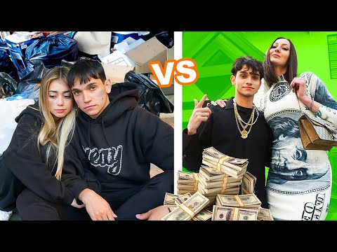 Rich Couple vs Poor Couple!